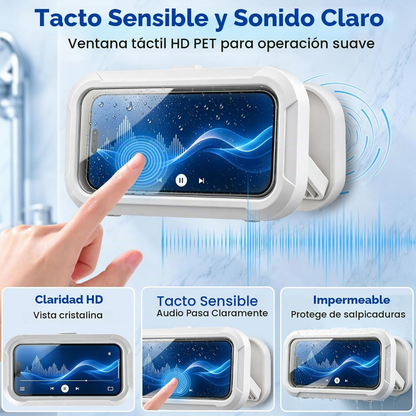 AquaBox: Escucha música, mira videos y juega videojuegos, en la ducha